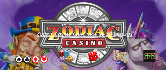 Zodiac Casino Chile más de 500 juegos